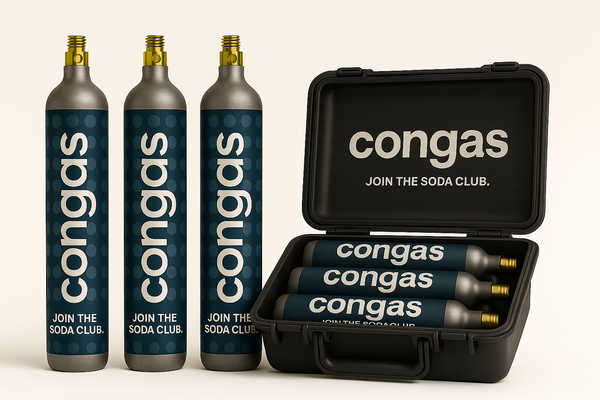 3 Cilindros de CO₂