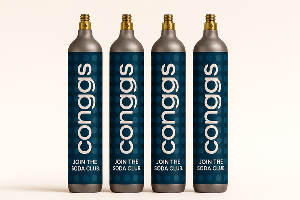 4 Cilindros de CO₂