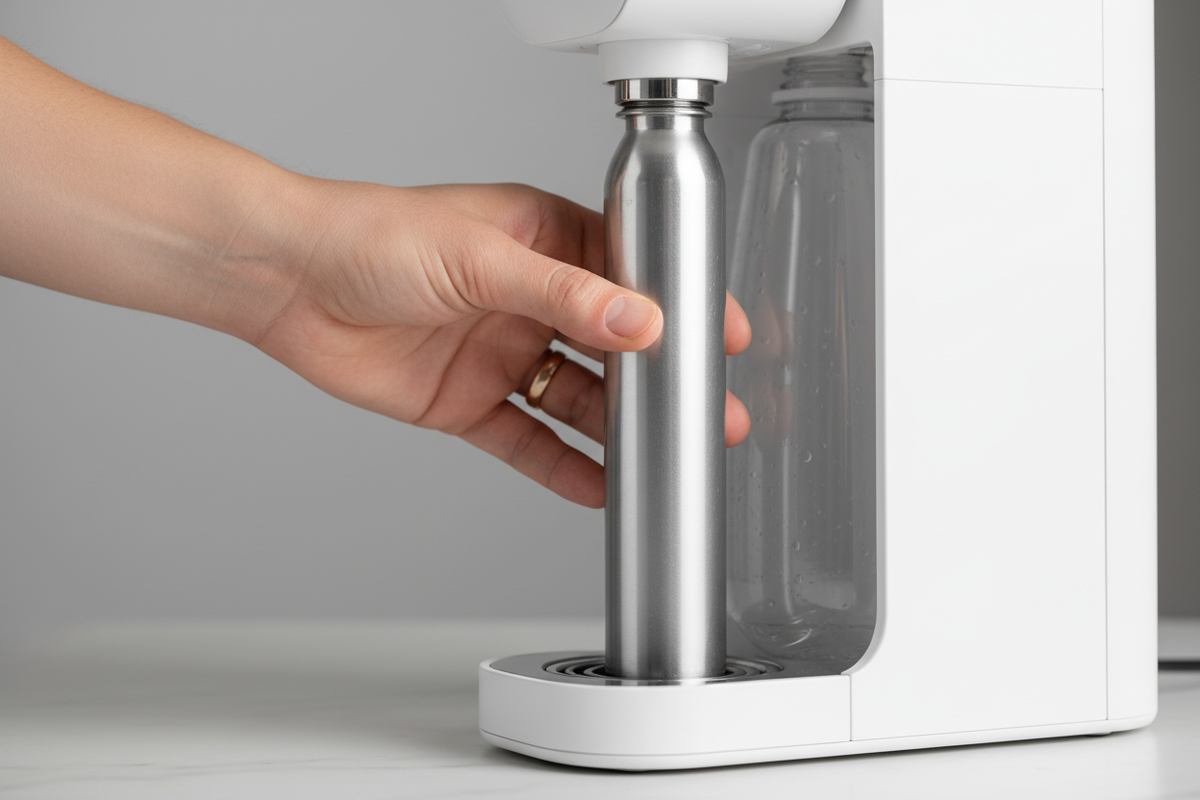 Monta tu SodaMaker y enfría el agua